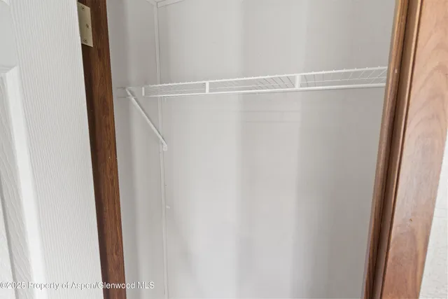 a view of a closet