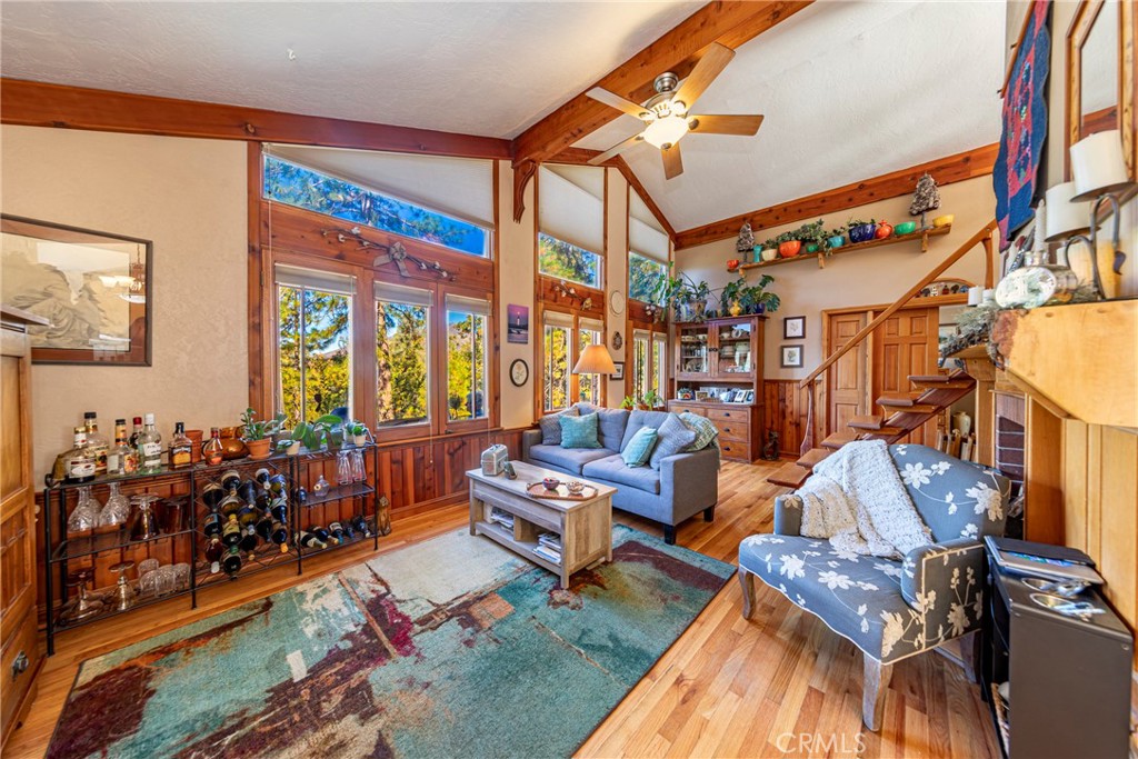 5757 Clouds Rest Mariposa, CA 95338 - Photo 25 of 68 a living room with furniture and wooden floor