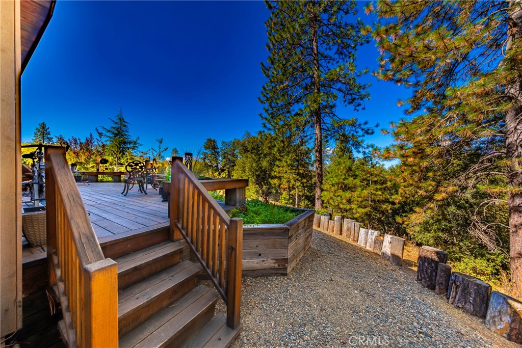 5757 Clouds Rest Mariposa, CA 95338 - Photo 46 of 68 a view of a roof deck with wooden fence