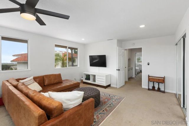 a view of lake with mountain