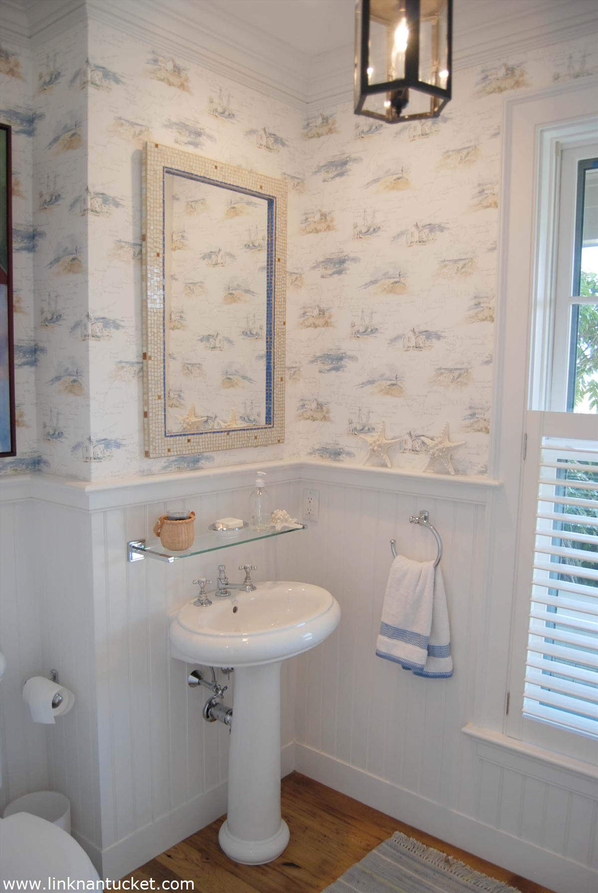 212 Eel Point Road Nantucket, MA 02554 - Photo 34 of 49 Main house powder room