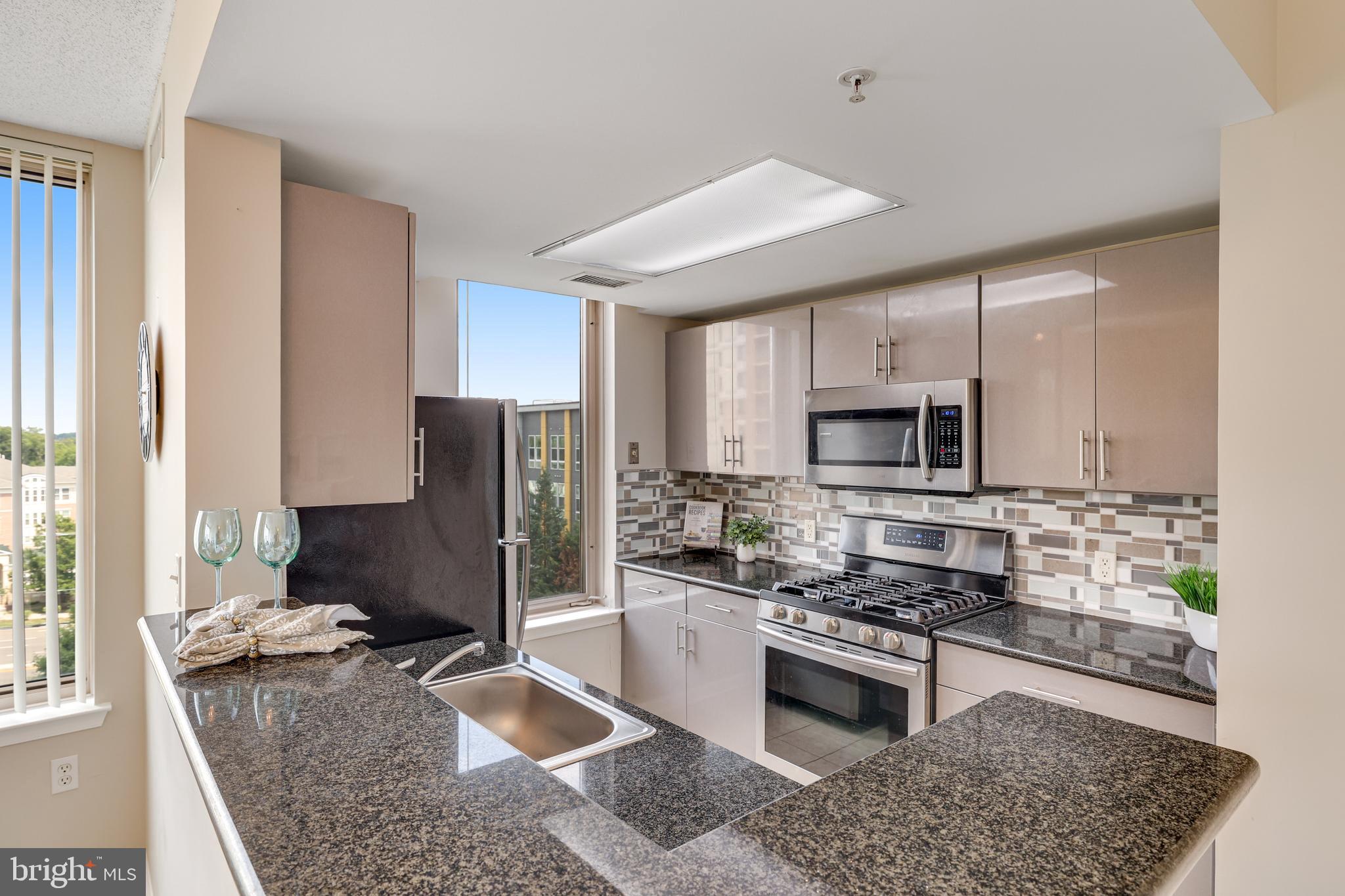 2726 Gallows Road, Unit 708 Vienna, VA 22180 - Photo 11 of 38 Updated Modern Kitchen