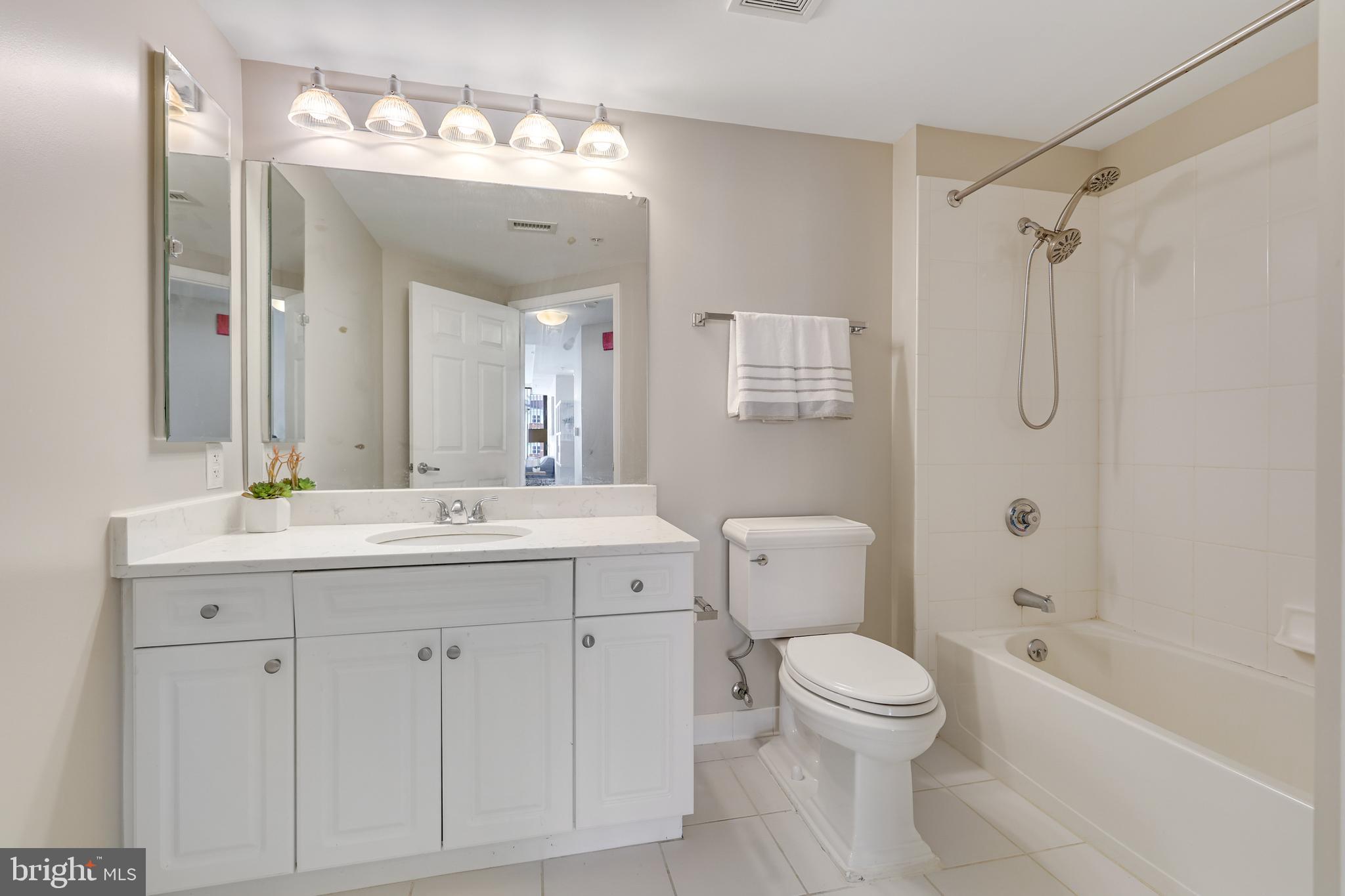 2726 Gallows Road, Unit 708 Vienna, VA 22180 - Photo 15 of 38 Updated Bath w/Marble Countertops