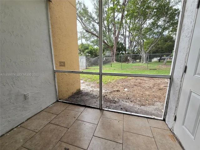 a view of a small space