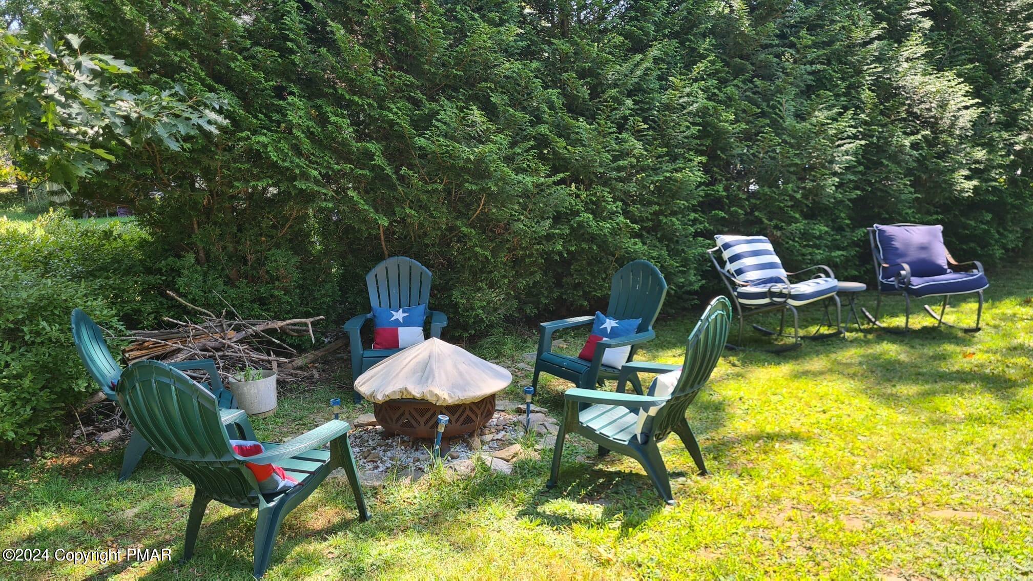 1720 Clover Road North Long Pond, PA 18334 - Photo 14 of 16 Firepit
