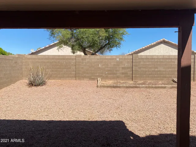 a view of a wooden floor and lake view