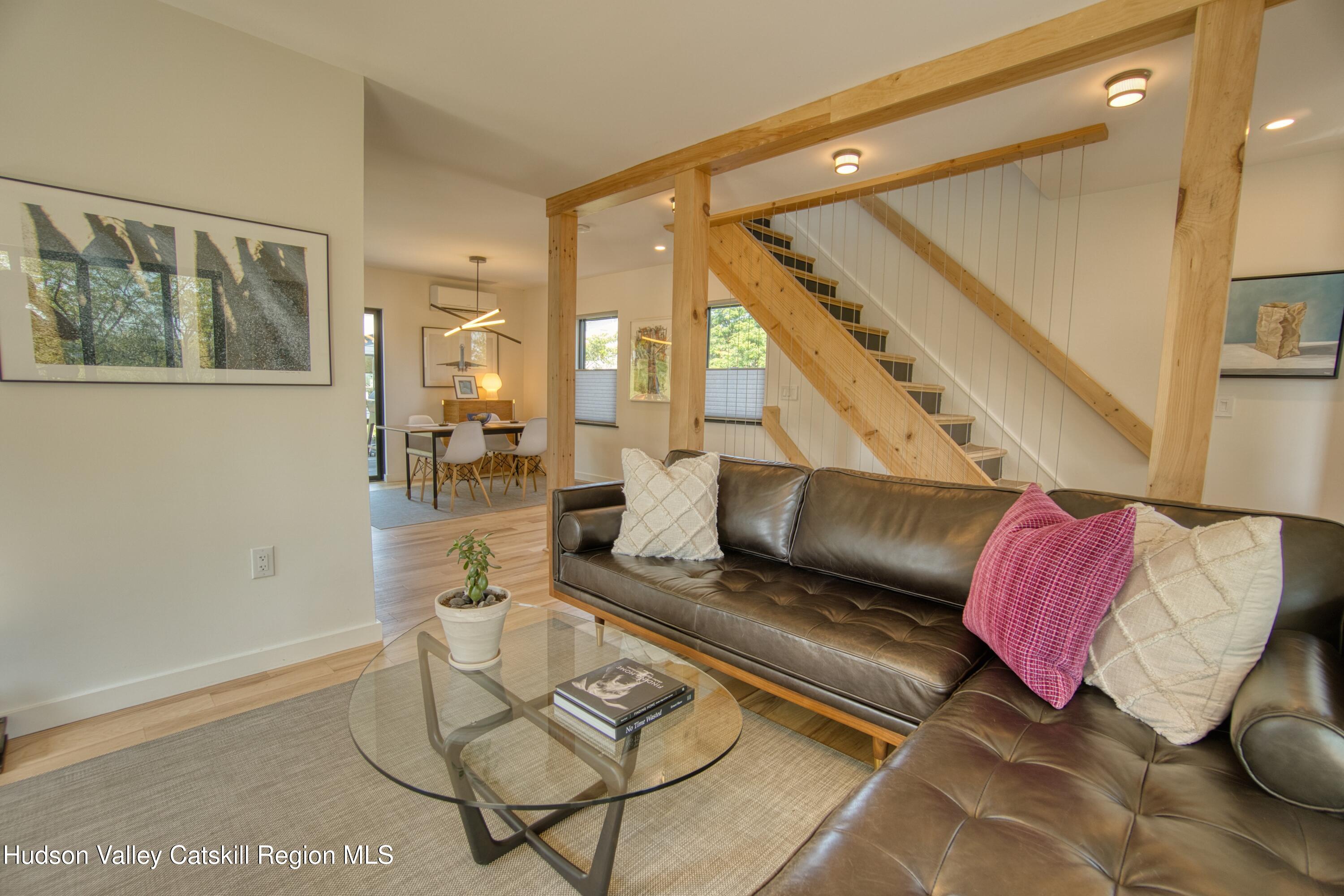 202 Tilden Street Port Ewen, NY 12466 - Photo 13 of 37 DB Living room and stairs