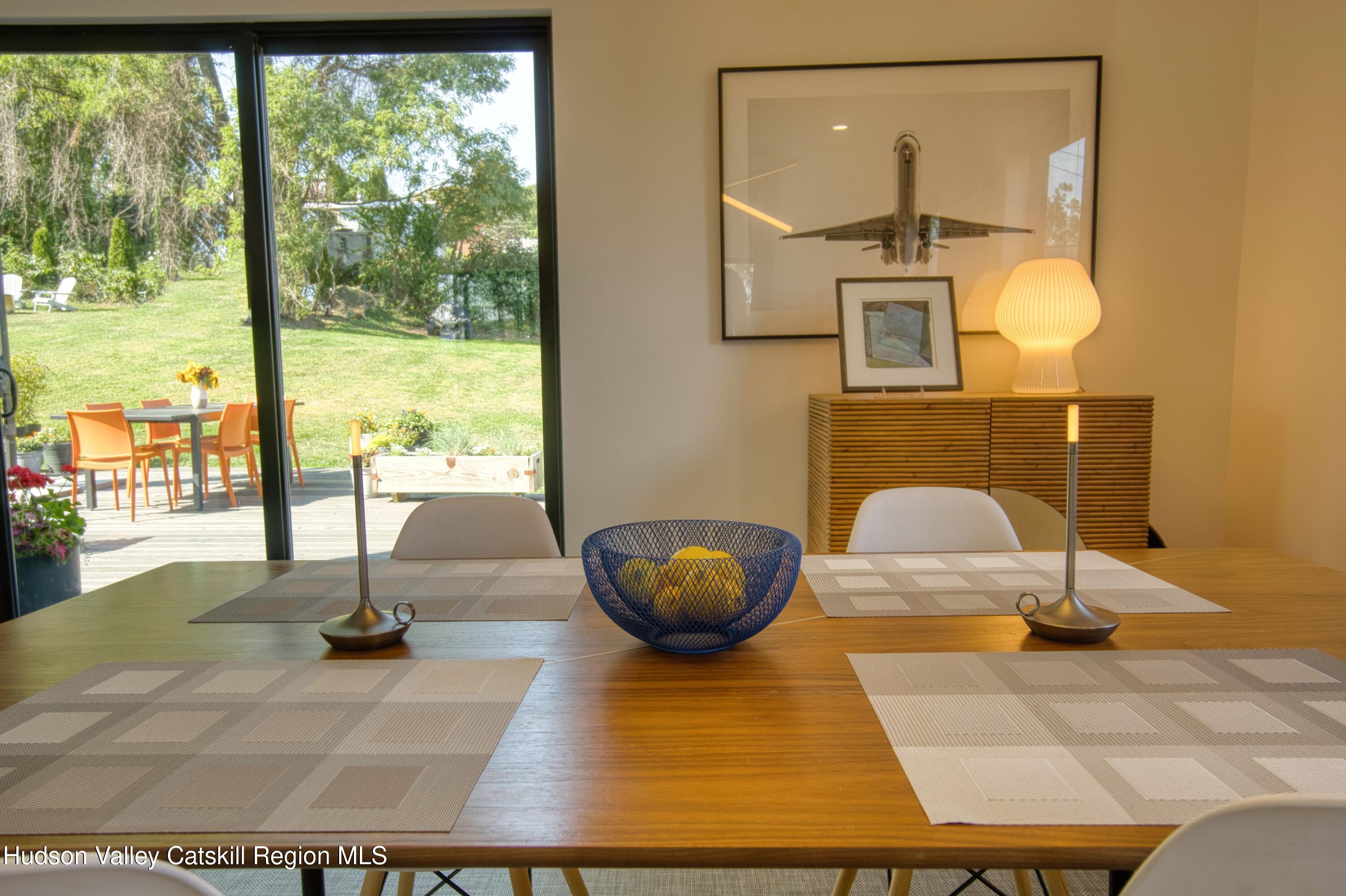 202 Tilden Street Port Ewen, NY 12466 - Photo 16 of 37 DB Dining table and yard