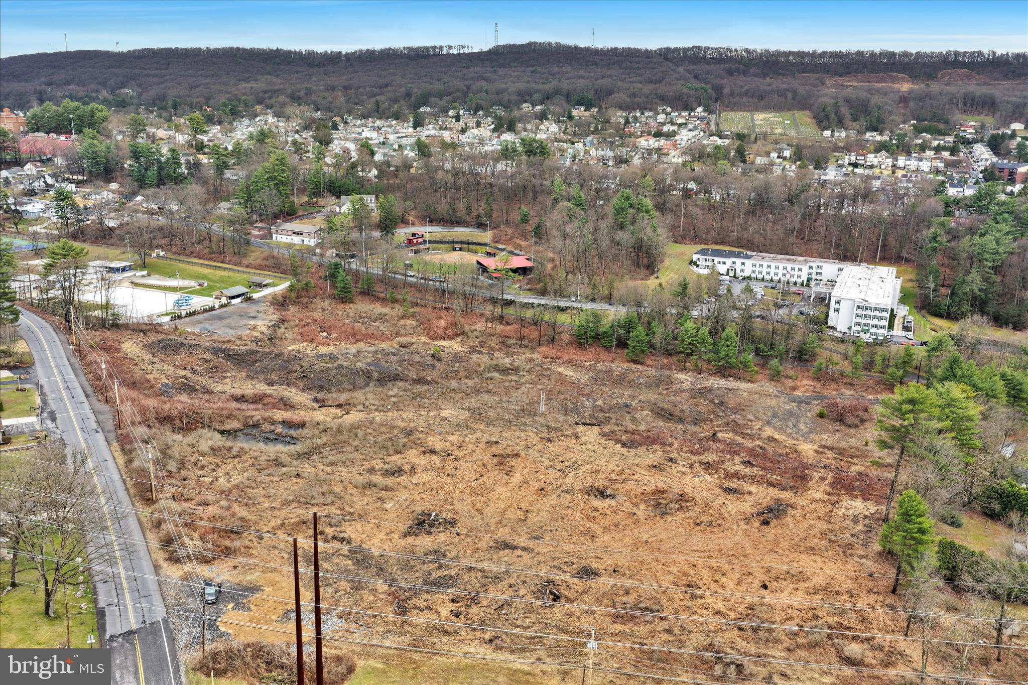 0 York Farm Road Pottsville, PA 17901 - Photo 3 of 5 a view of a lake with mountains in the background