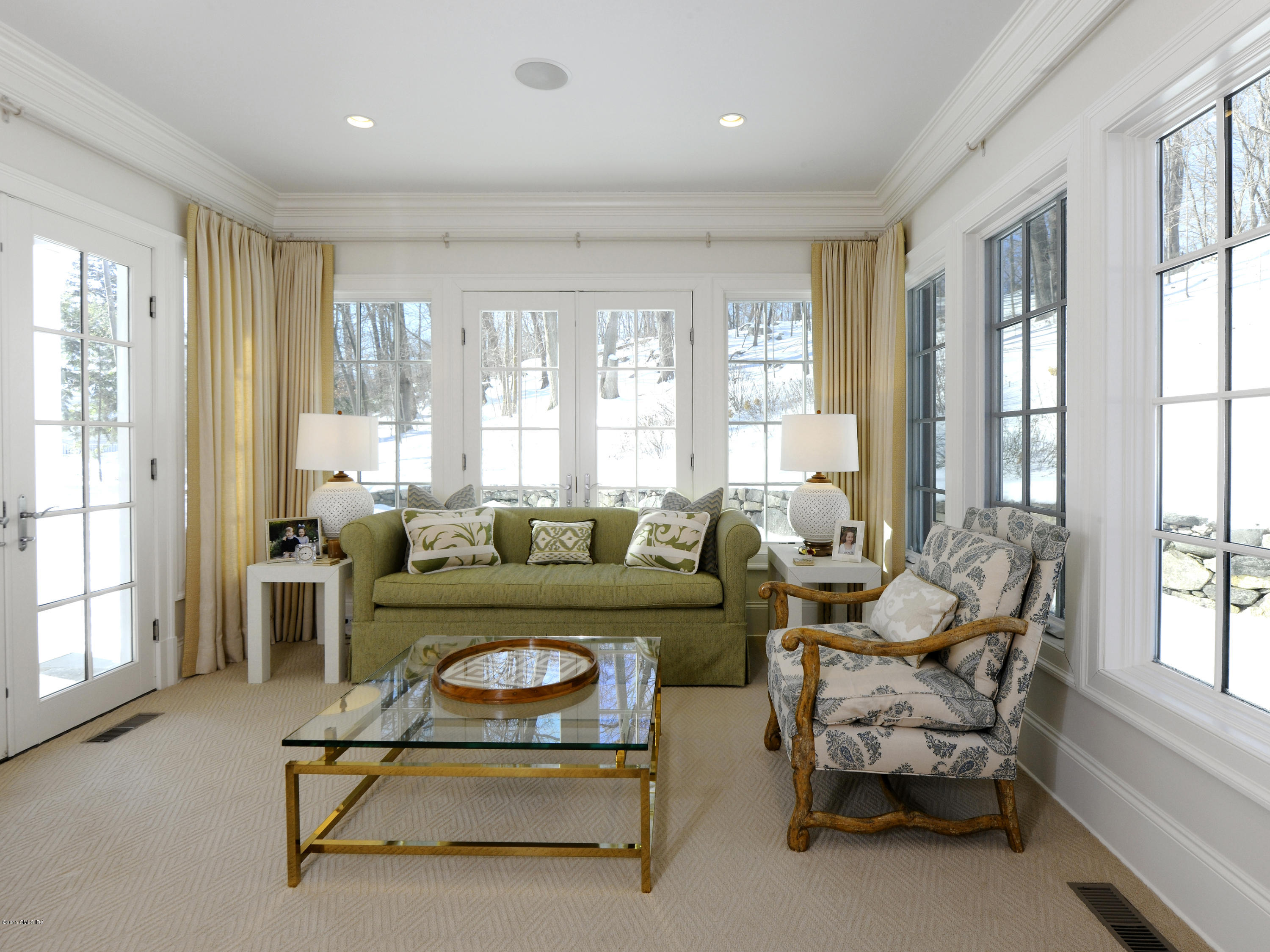 58 Brookridge Drive Greenwich, CT 06830 - Photo 6 of 18 a living room with furniture and a large window