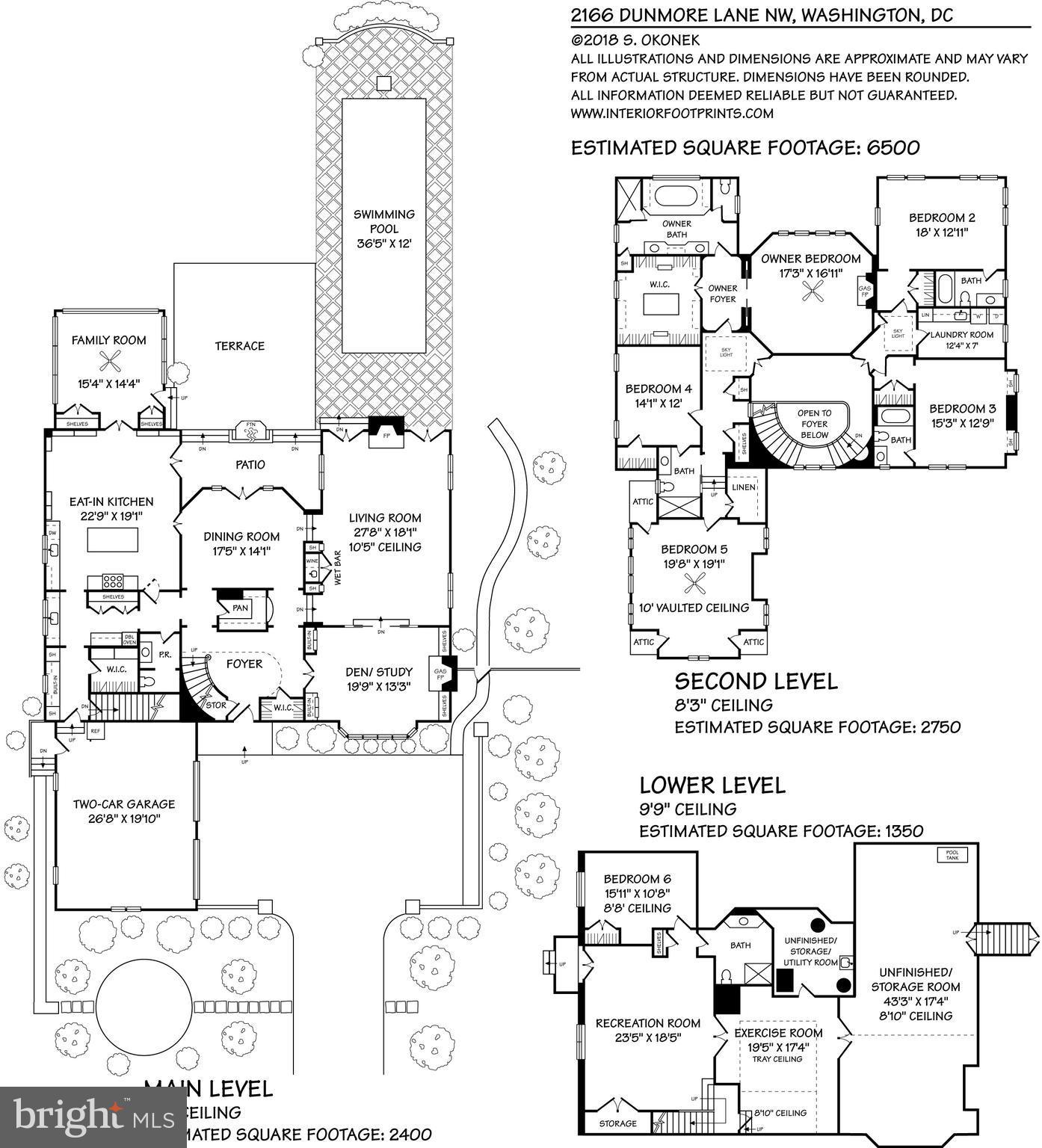2166 Dunmore Lane Washington, DC 20007 - Photo 30 of 30 Floor Plan