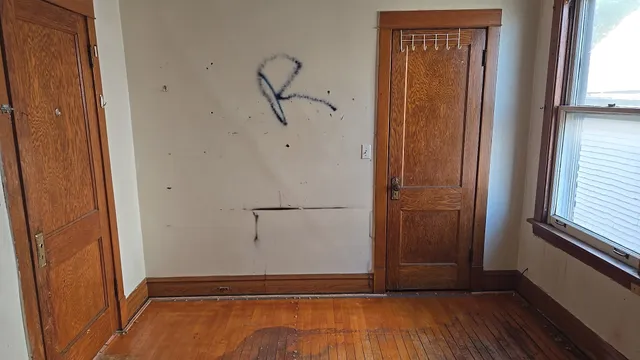 a view of room with window