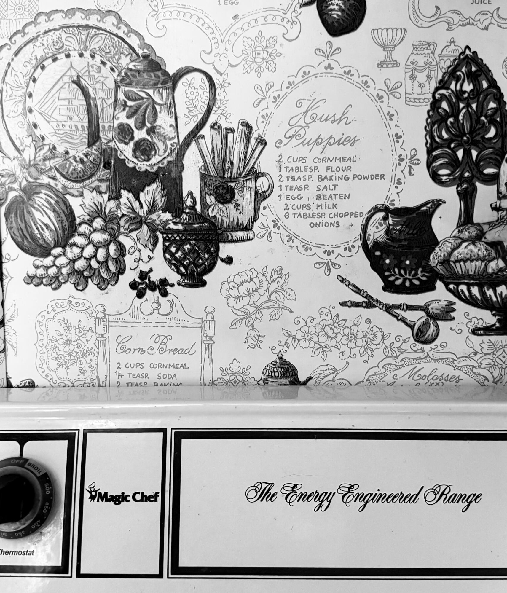 408 Farmington Falls Road New Sharon, ME 04955 - Photo 11 of 37 11_KitchenWallpaper