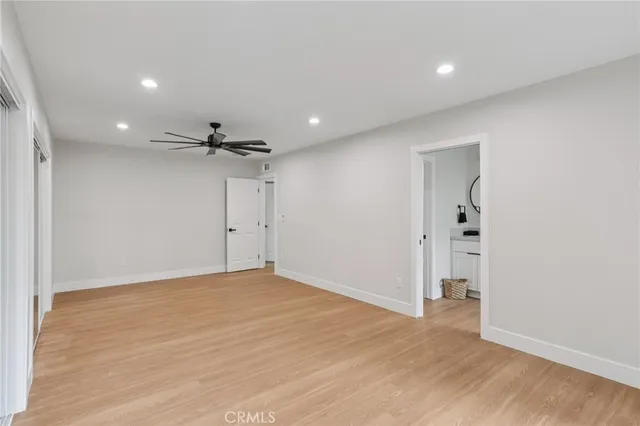 a view of empty room