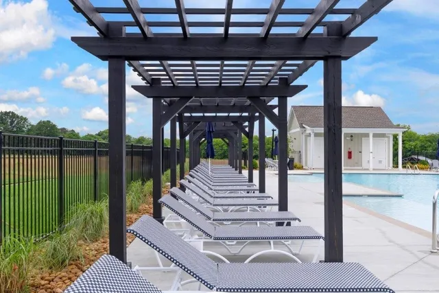 a view of yard with patio