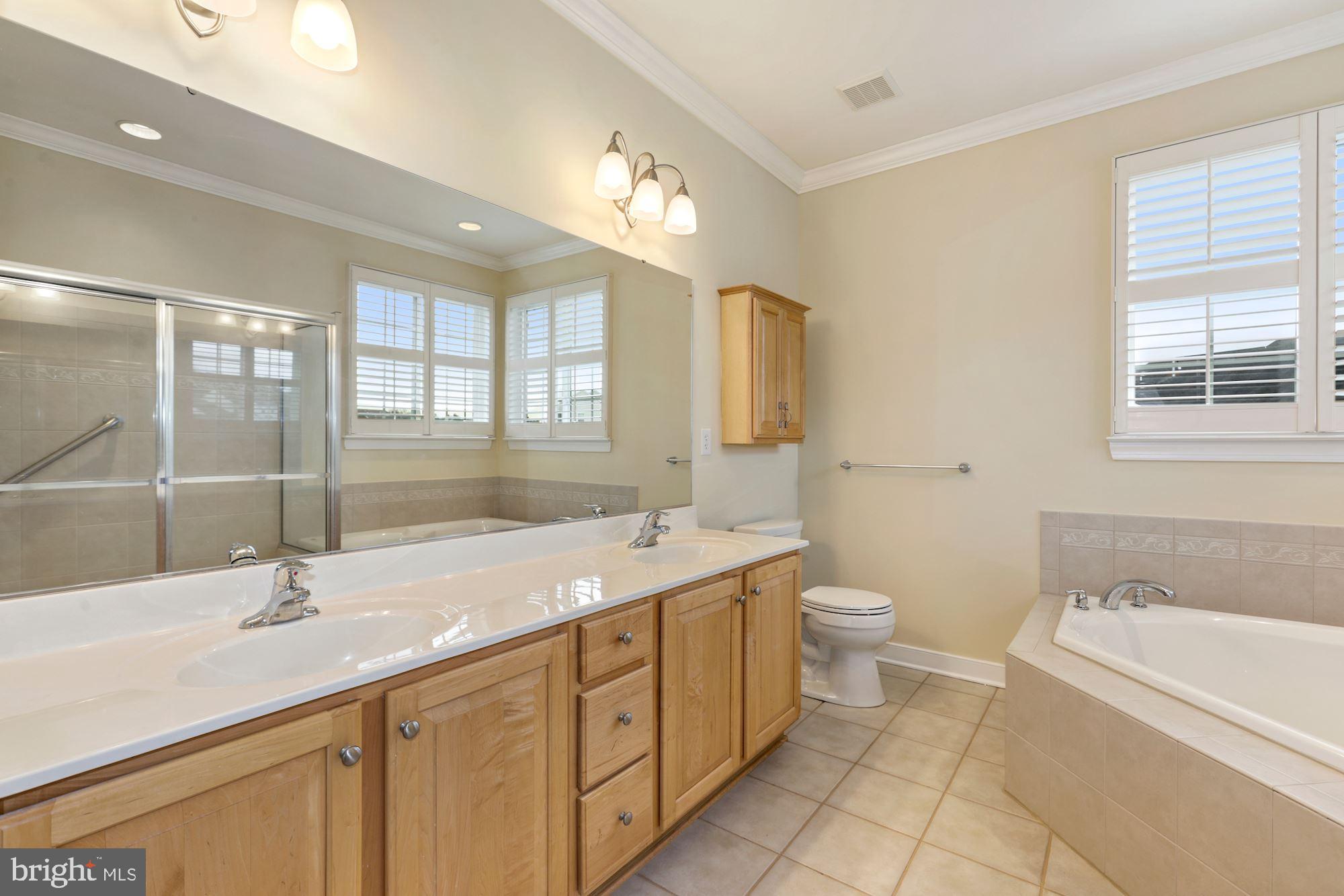 24873 Rivers Edge Road Millsboro, DE 19966 - Photo 29 of 57 Lavish Primary Bath | Double Sink Vanities