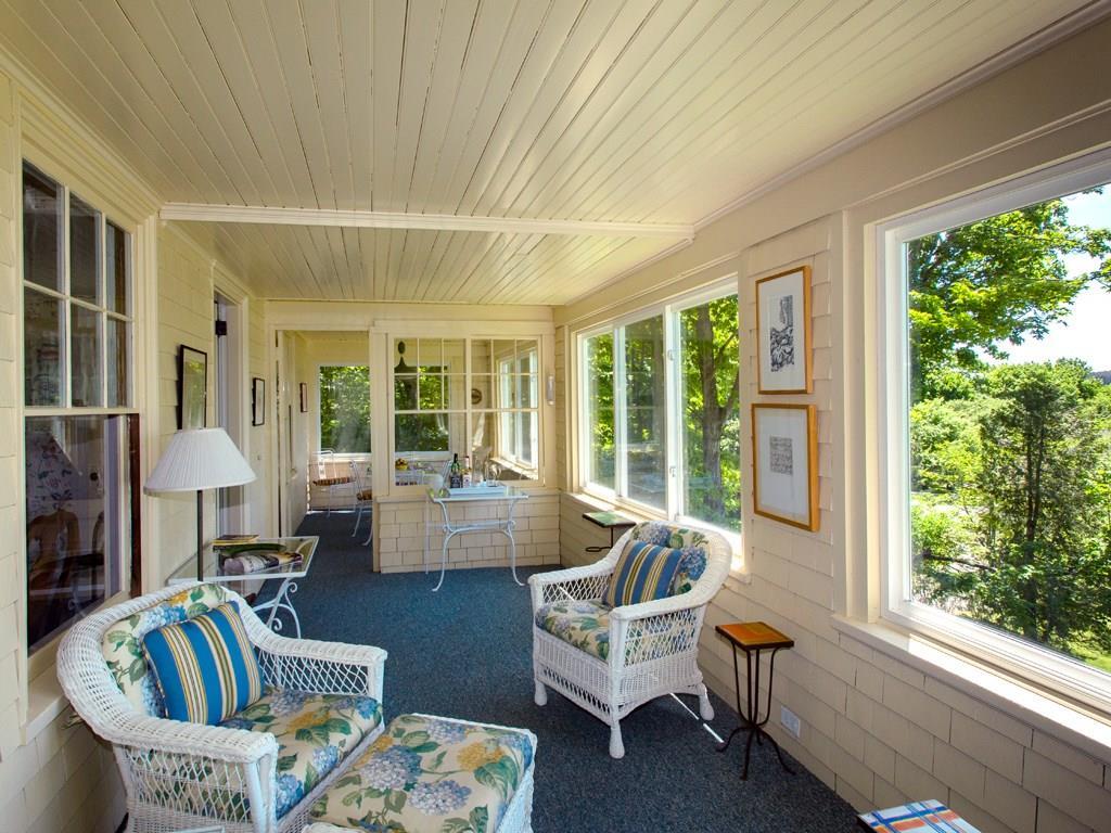 26 Manchester Road Northeast Harbor, ME 04662 - Photo 12 of 35 Sunporch off Dining Room. Water view.