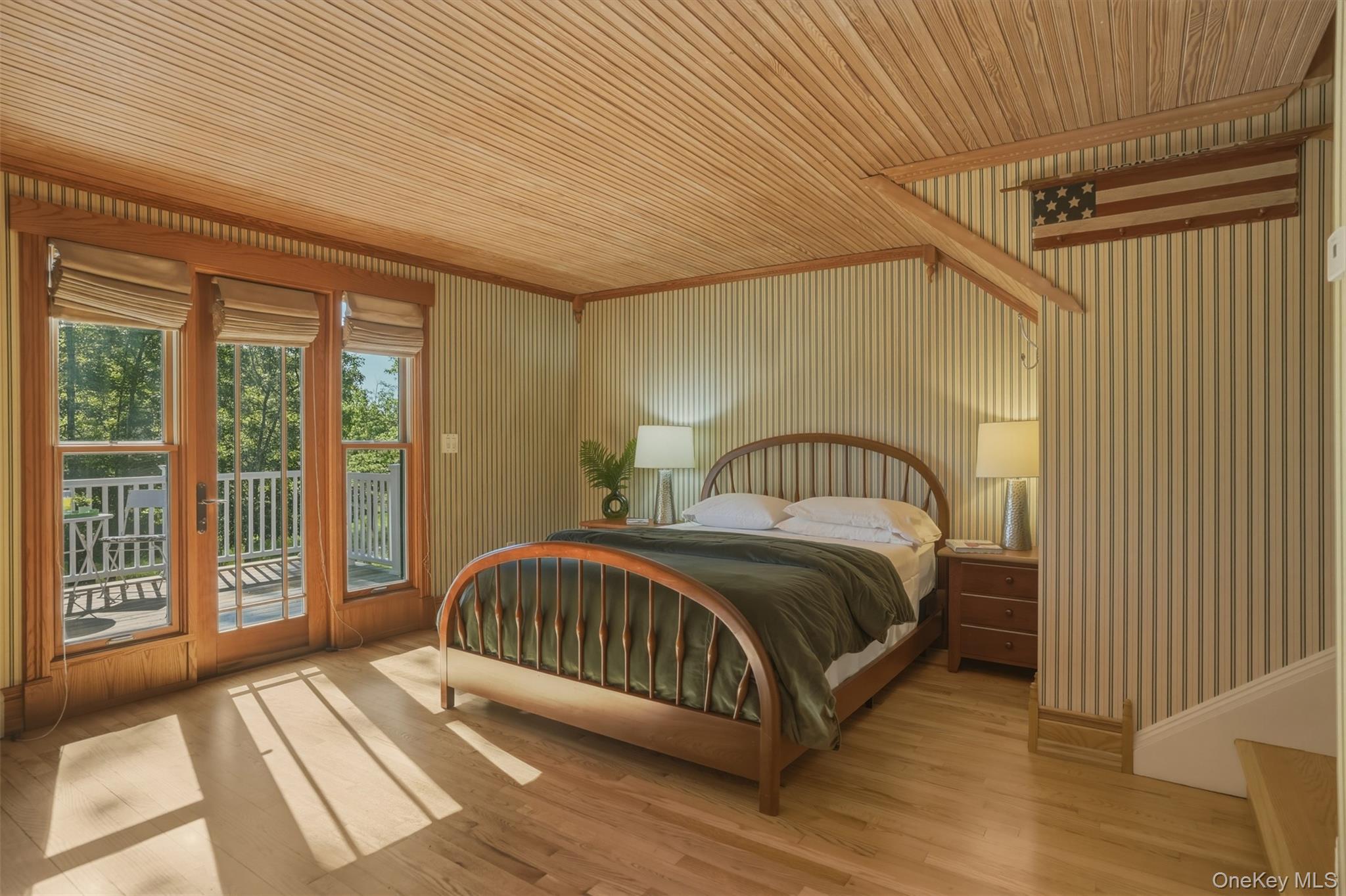 97 Walling Road Warwick, NY 10990 - Photo 21 of 43 Bedroom 3 featuring glass doors leading to Juliet deck.