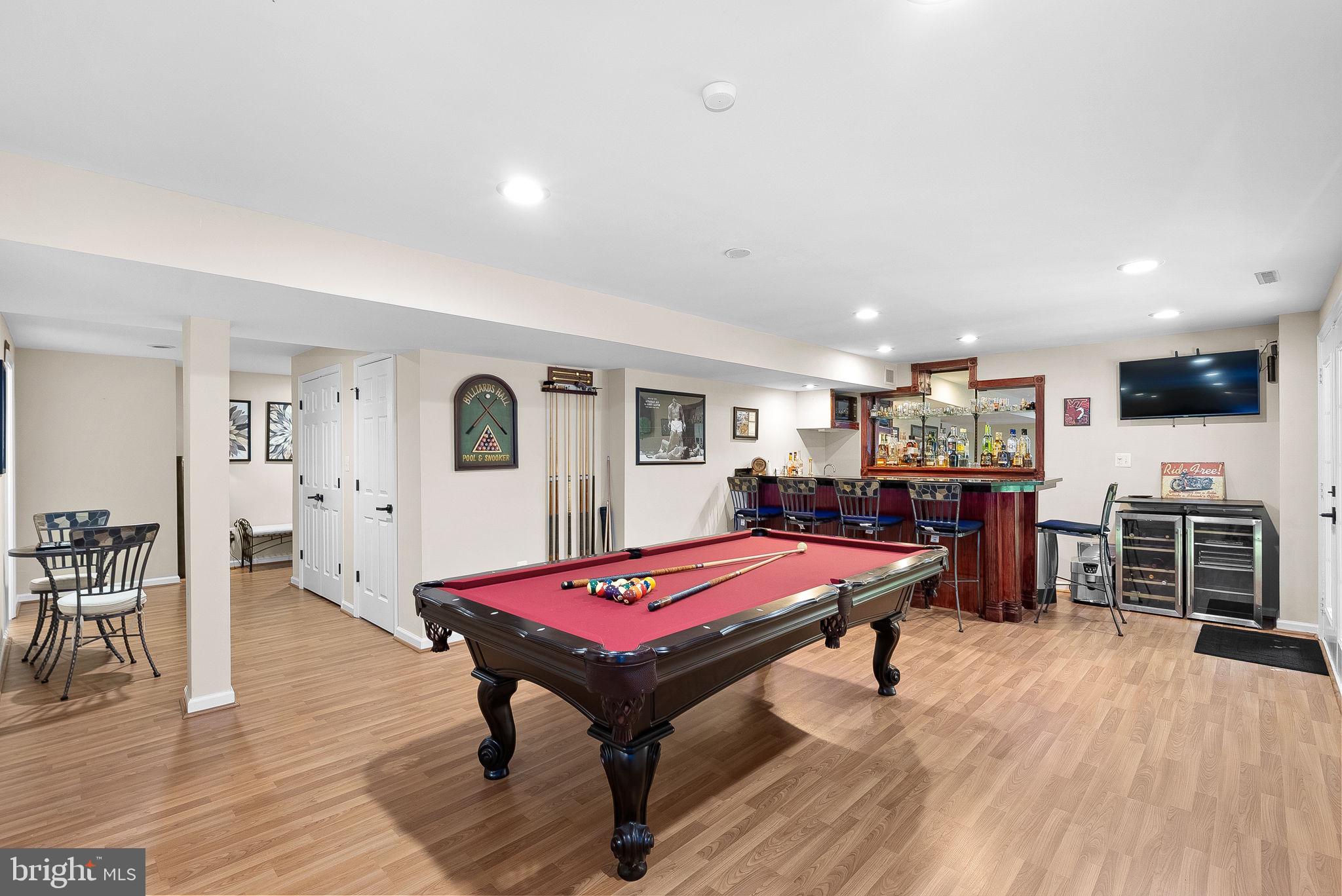 7214 Calamo Street Springfield, VA 22150 - Photo 58 of 77 Recreation room with pool table