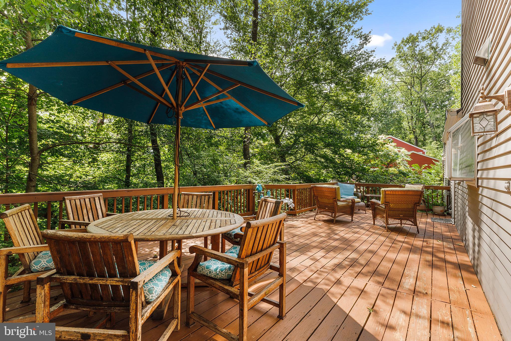 708 Limehouse Road Wayne, PA 19087 - Photo 17 of 36 Deck off Kitchen/Family room
