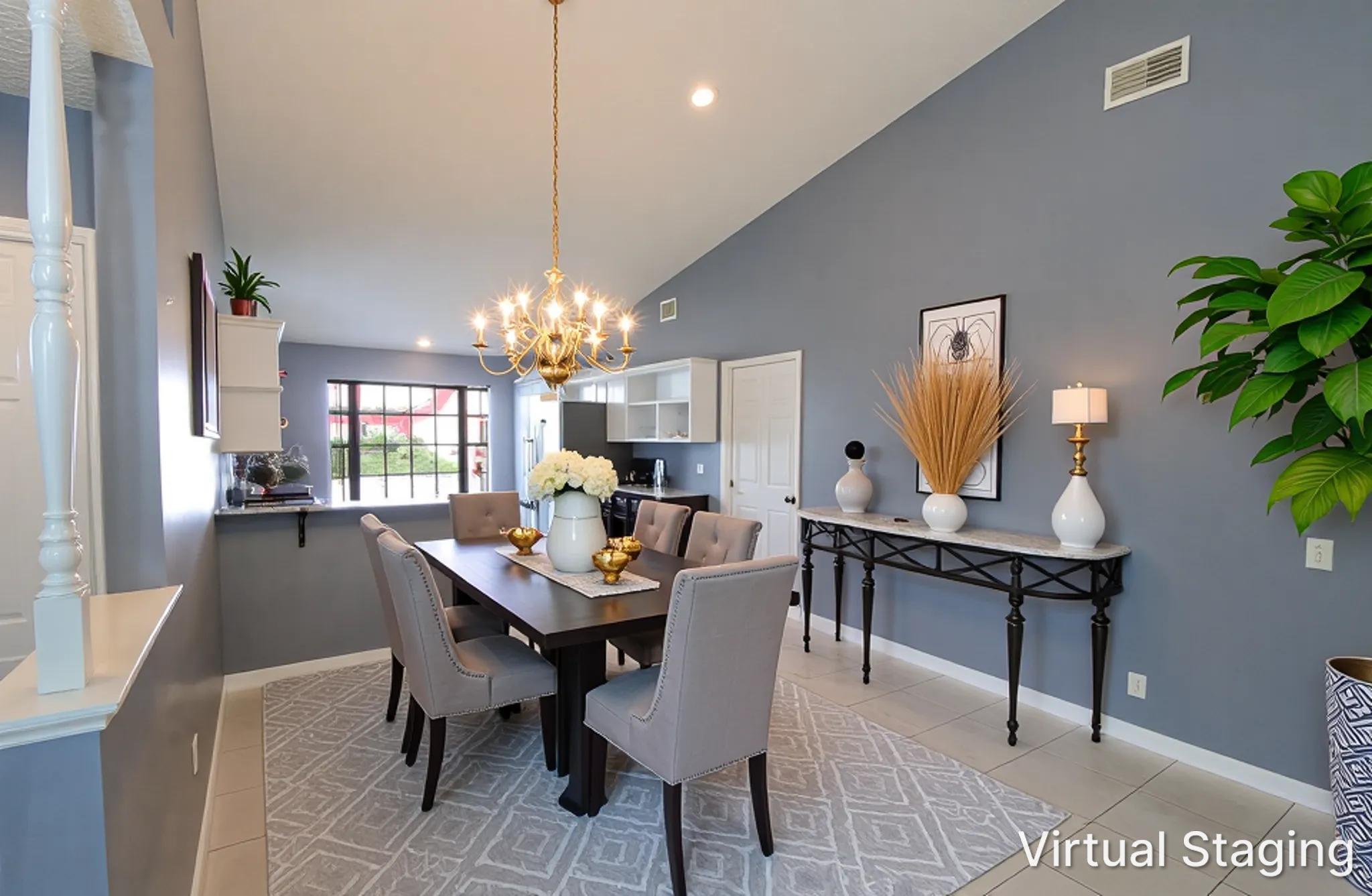 4074 Gator Trace Road Fort Pierce, FL 34982 - Photo 4 of 30 Virtual Staged Dining