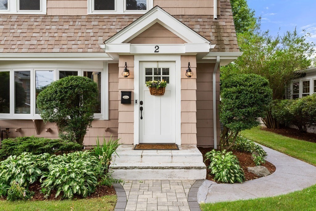 2 Charlotte Road Marblehead, MA 01945 - Photo 2 of 29 a front view of a house with a yard