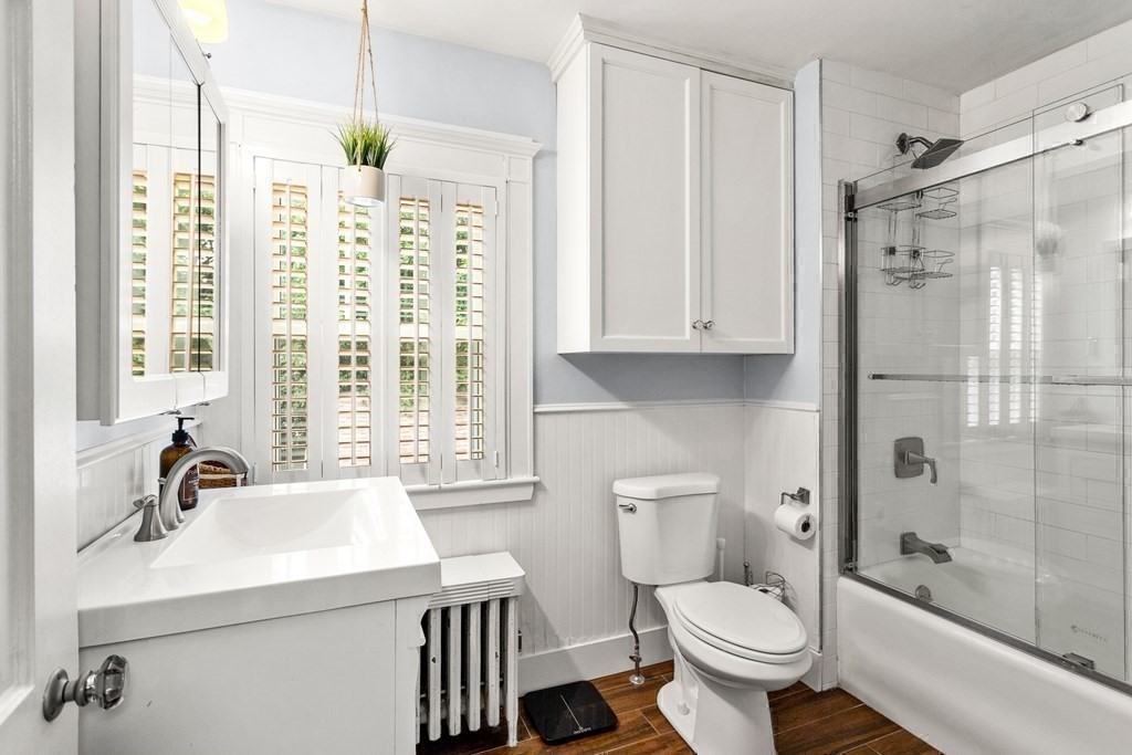2 Charlotte Road Marblehead, MA 01945 - Photo 25 of 29 a bathroom with a sink toilet and shower