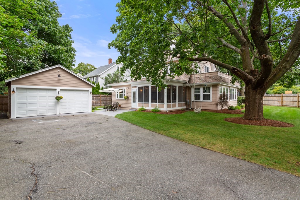 2 Charlotte Road Marblehead, MA 01945 - Photo 29 of 29 front view of a house with a yard