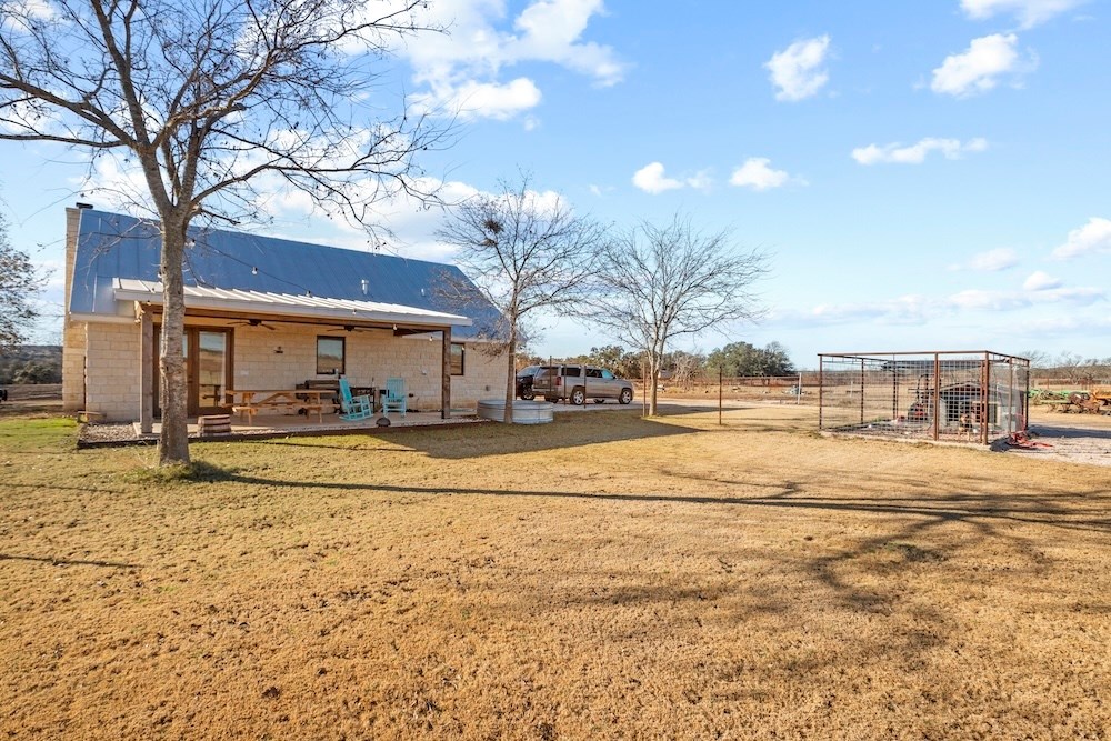 1410 Grapetown Road Fredericksburg, TX 78624 - Photo 34 of 60 a view of swimming pool with outdoor seating