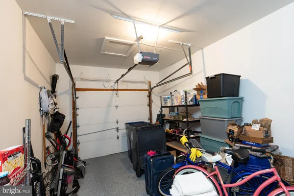 a view of storage and utility room