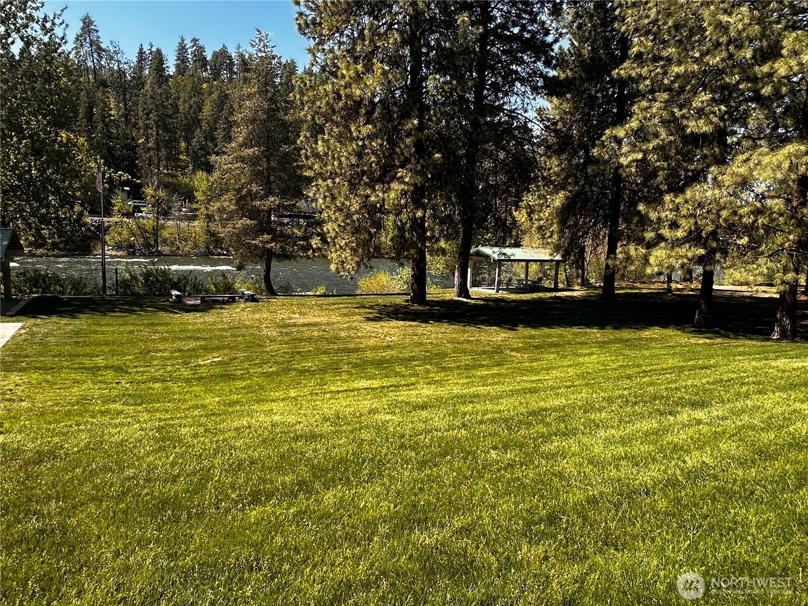 8348 Main Street, Unit 6 Peshastin, WA 98847 - Photo 31 of 34 a view of swimming pool with an outdoor space and seating area