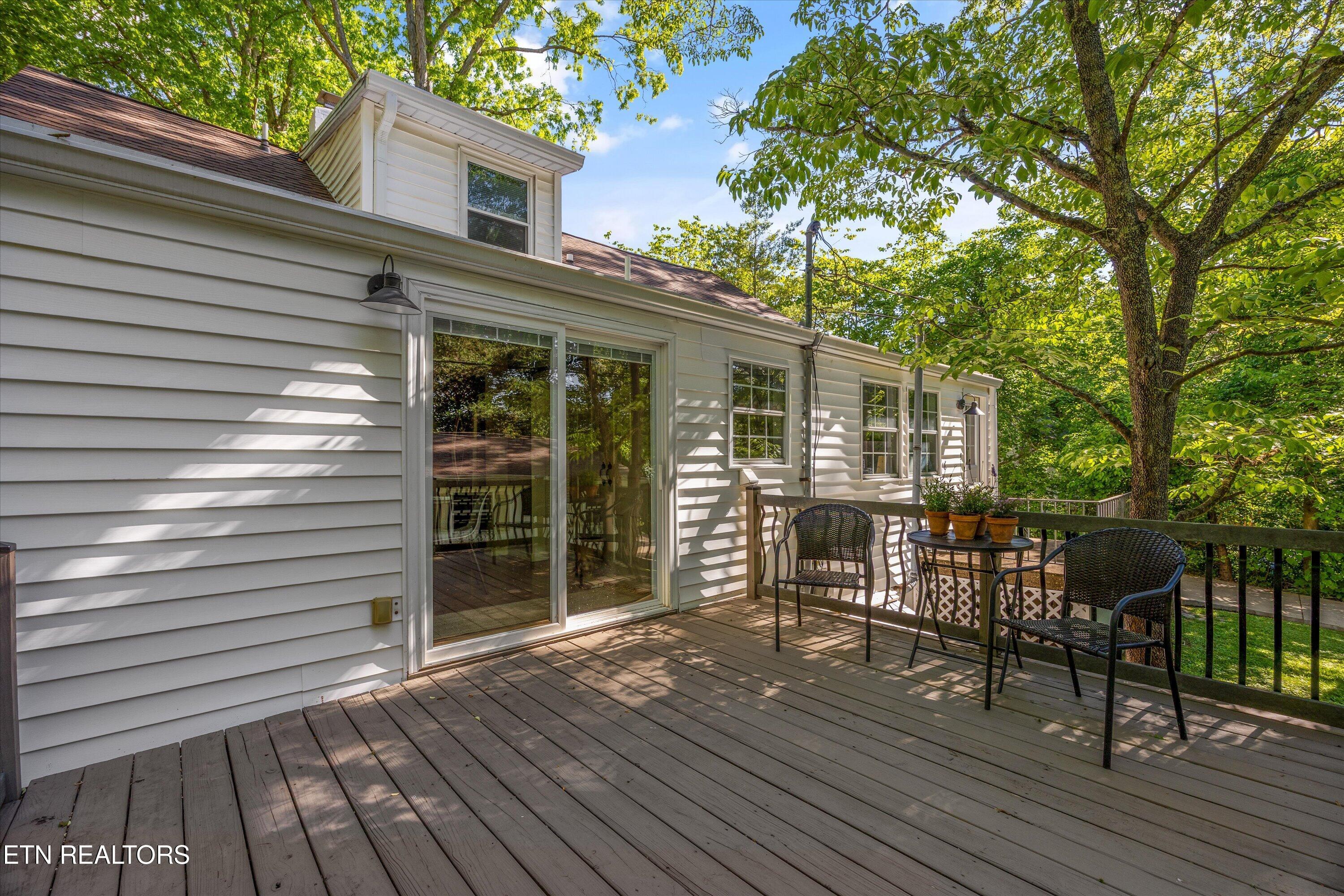 129 West Norris Road Norris, TN 37828 - Photo 26 of 42 BACK PATIO