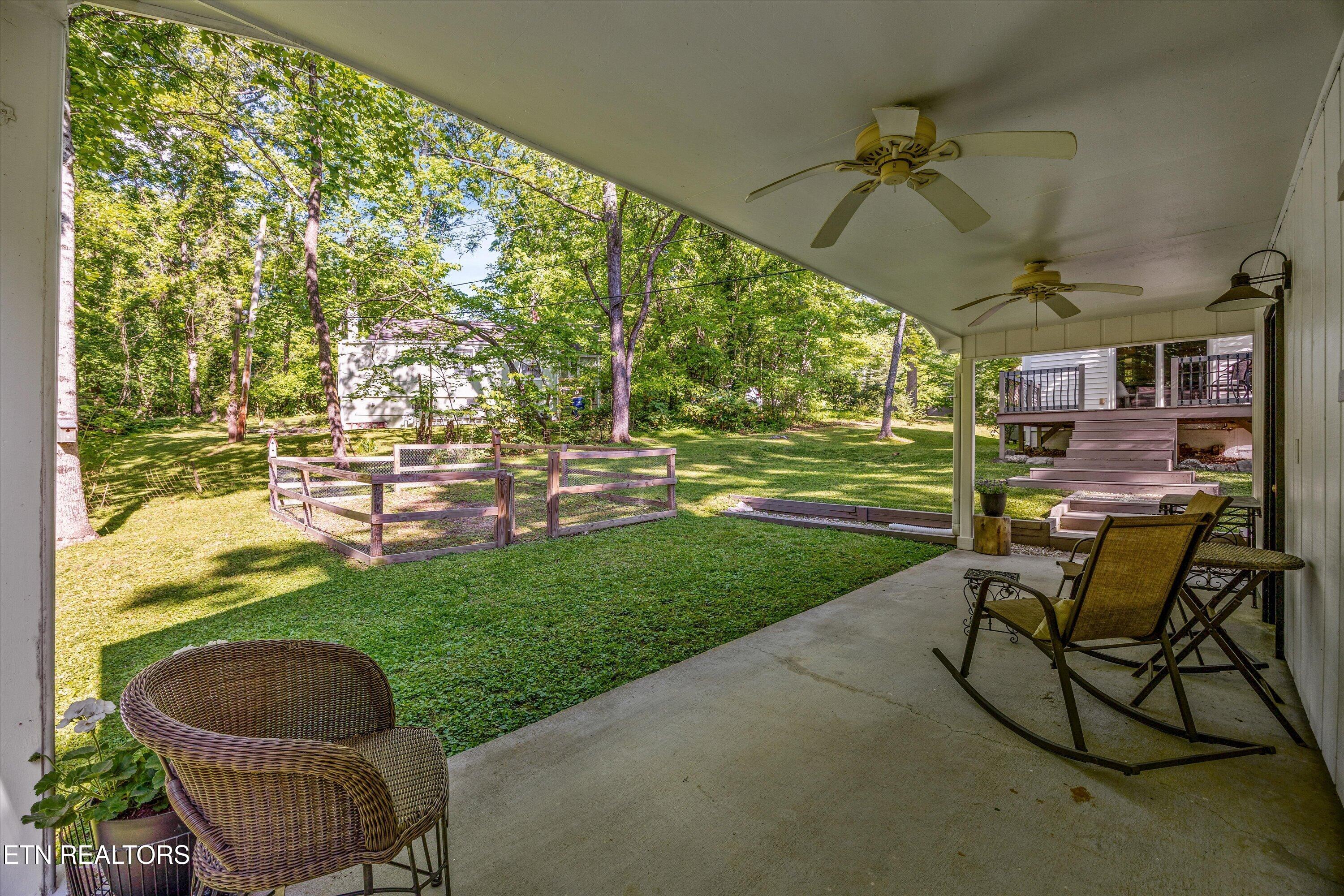 129 West Norris Road Norris, TN 37828 - Photo 36 of 42 WORKSHOP PORCH