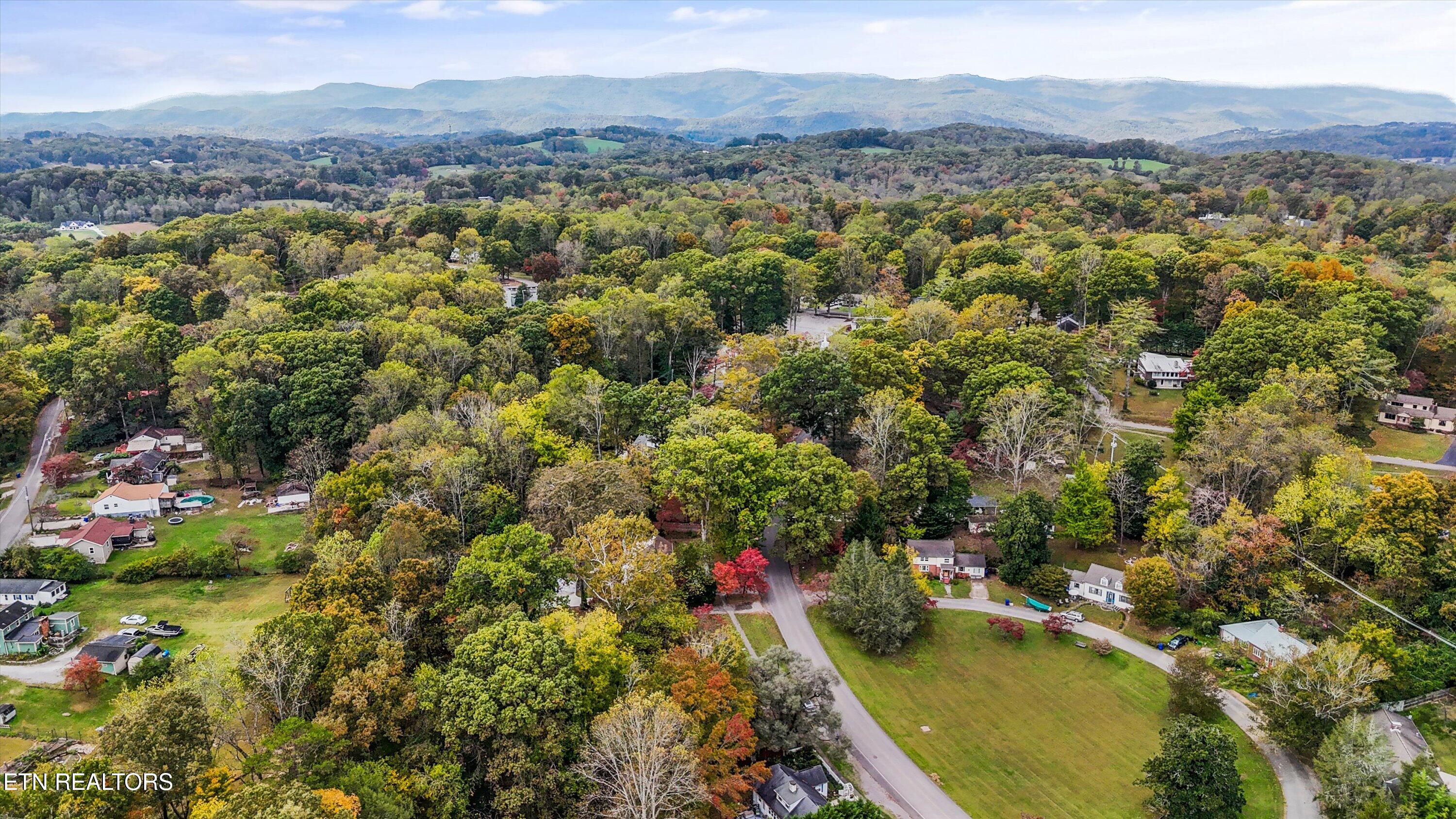 129 West Norris Road Norris, TN 37828 - Photo 37 of 43 DRONE OVERHEAD