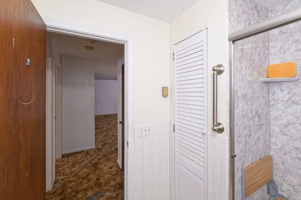 a view of a bathroom