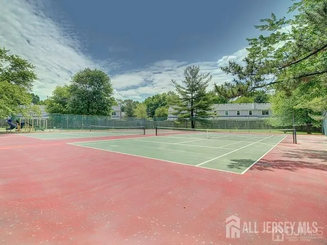 a view of a tennis court
