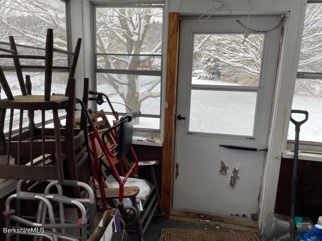32 North Main Road Otis, MA 01253 - Photo 9 of 30 a view of an entryway with wooden floor