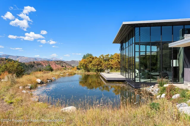 a view of a sky from a balcony
