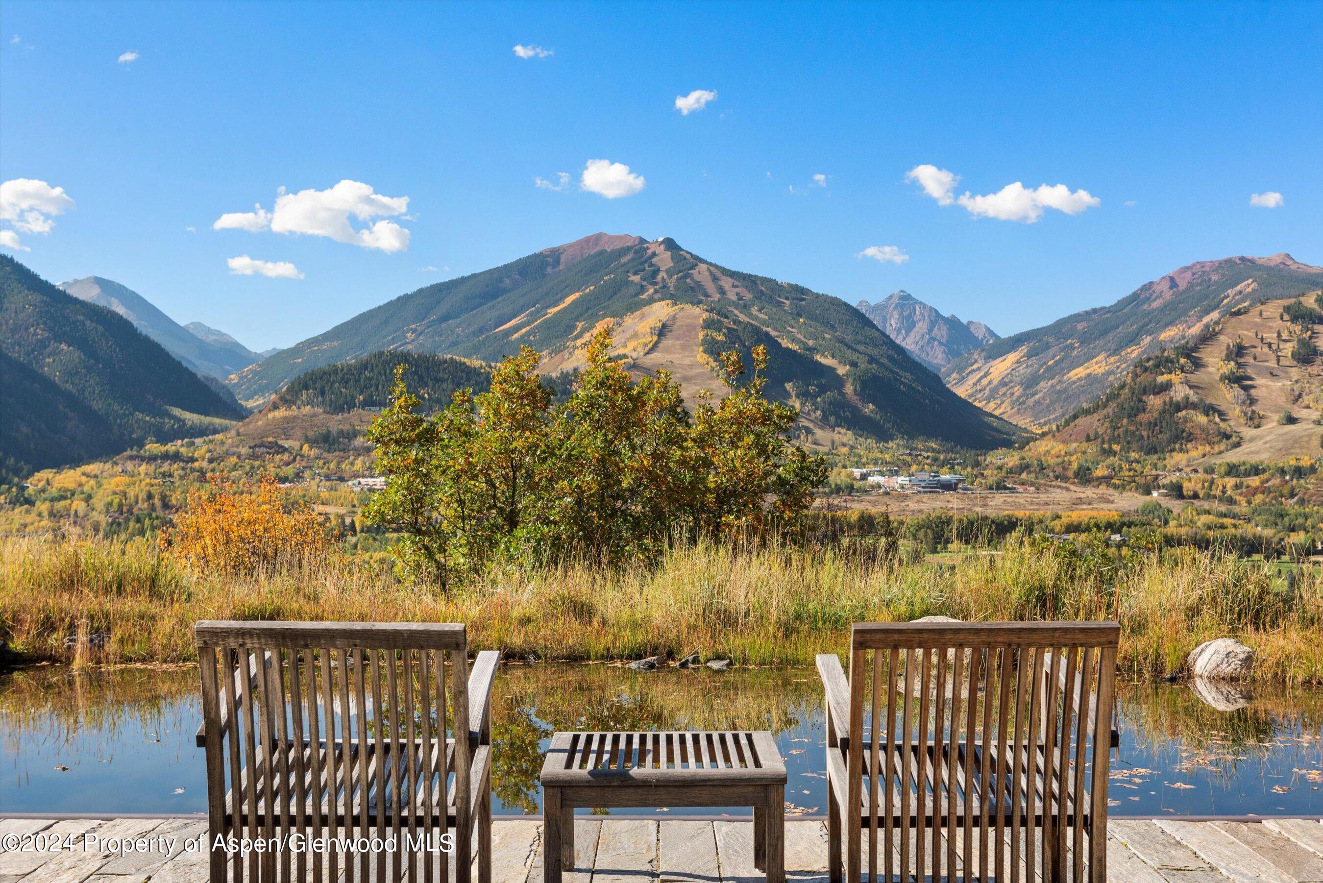 600 Nell Erickson Road Aspen, CO 81612 - Photo 4 of 40 a view of a balcony with an outdoor space