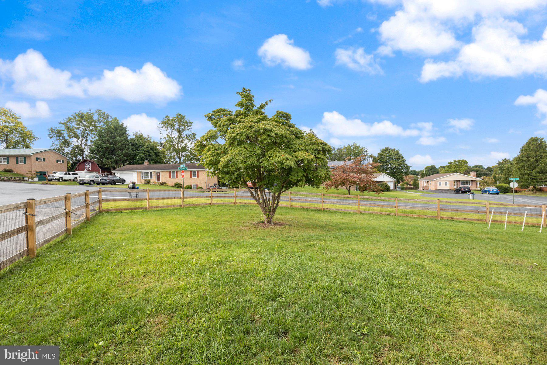 Large corner lot