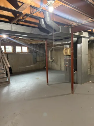 a view of empty room