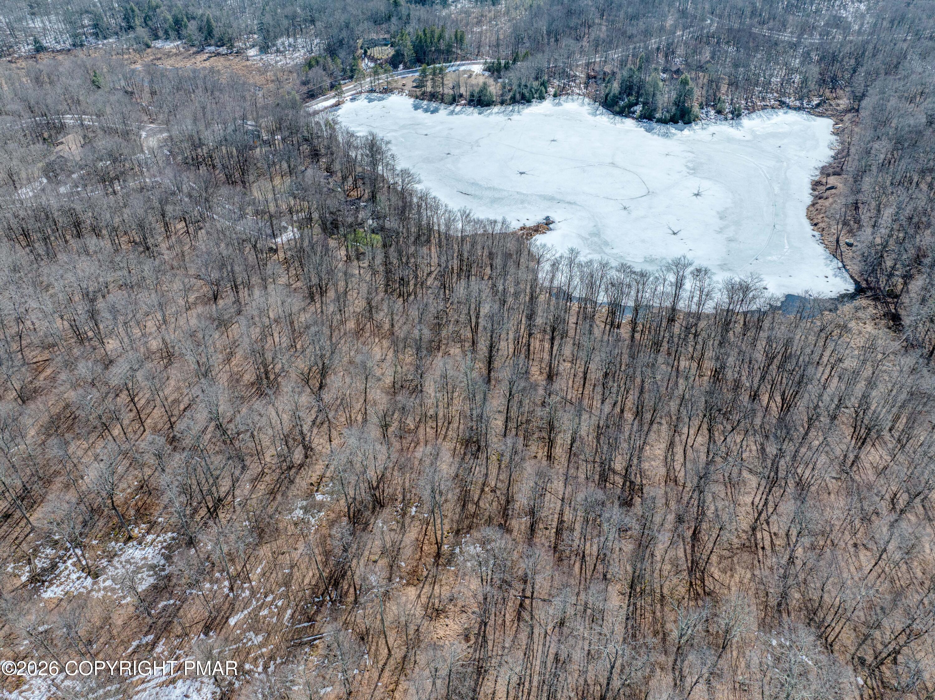 0 Butternut Court Canadensis, PA 18325 - Photo 21 of 31 a view of a dry yard covered in snow
