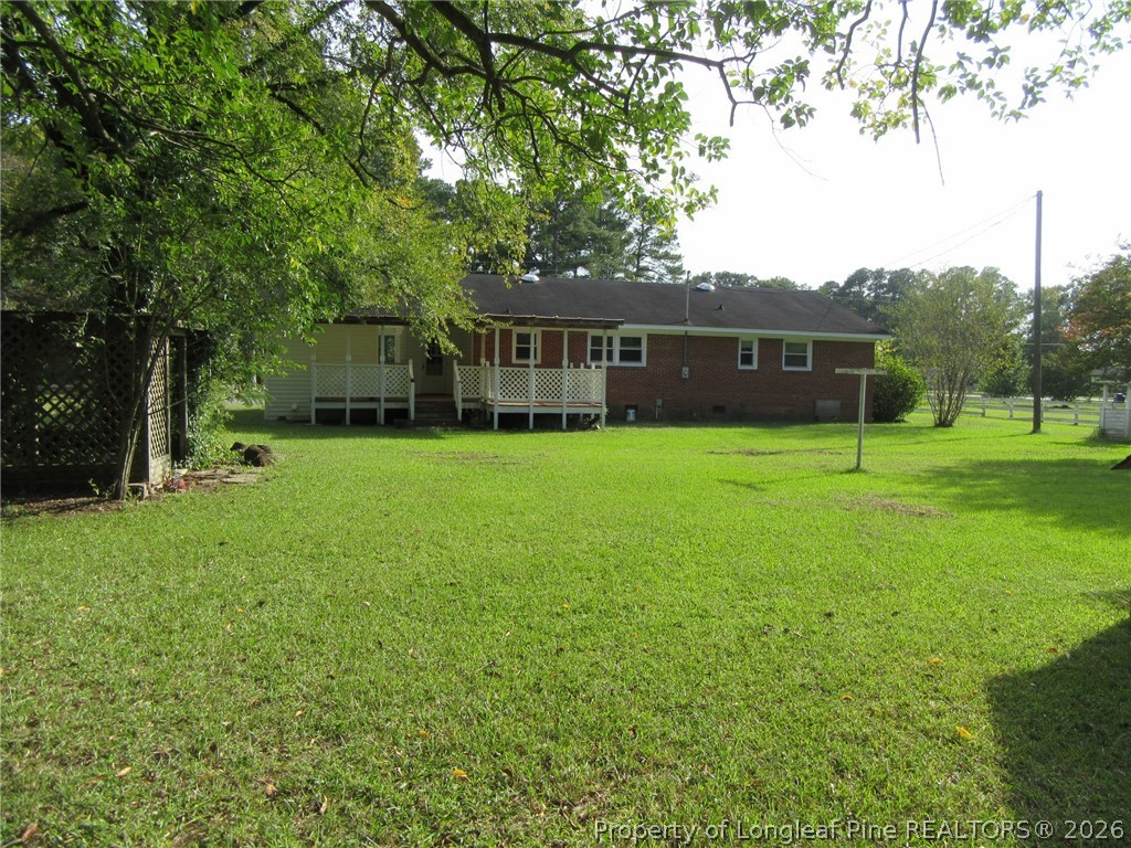 3755 Linden Road Linden, NC 28356 - Photo 2 of 14 Rear View of Home
