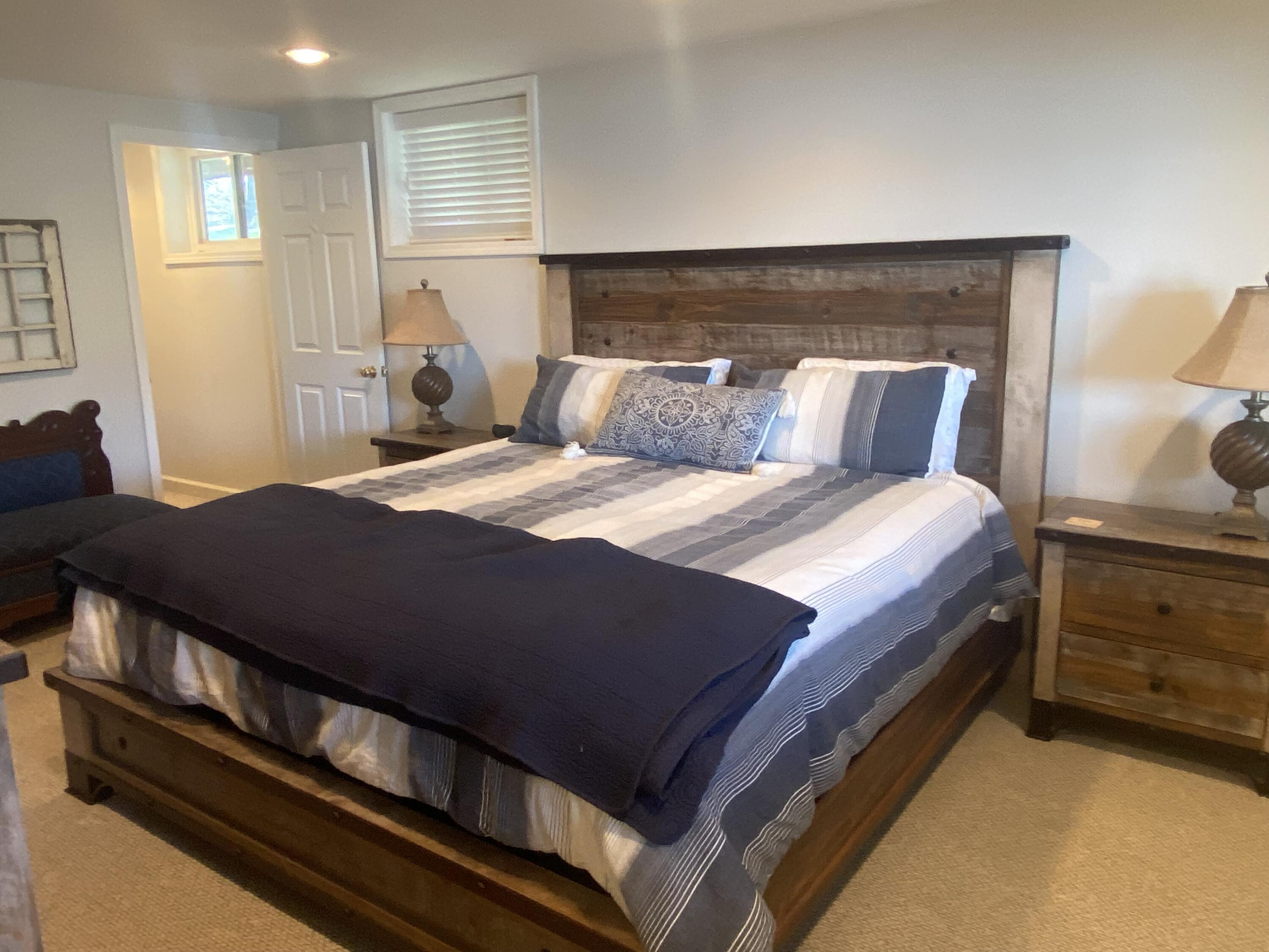 581 Lakestone Road Union Hall, VA 24176 - Photo 51 of 66 Lower Level Primary Bedroom