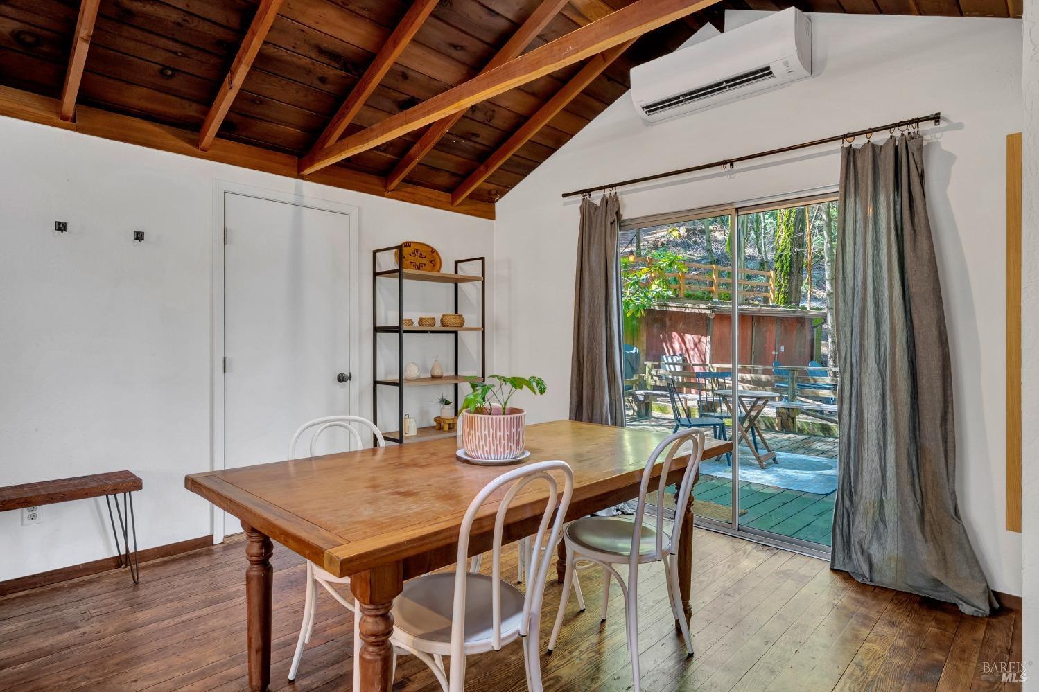 17000 Edgewood Way Middletown, CA 95461 - Photo 21 of 40 a view of a dining table and chairs in the balcony