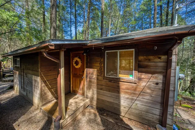 a close view of a bathroom