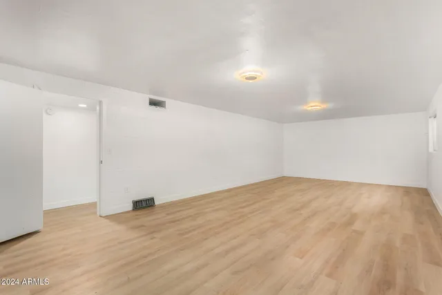 a view of empty room