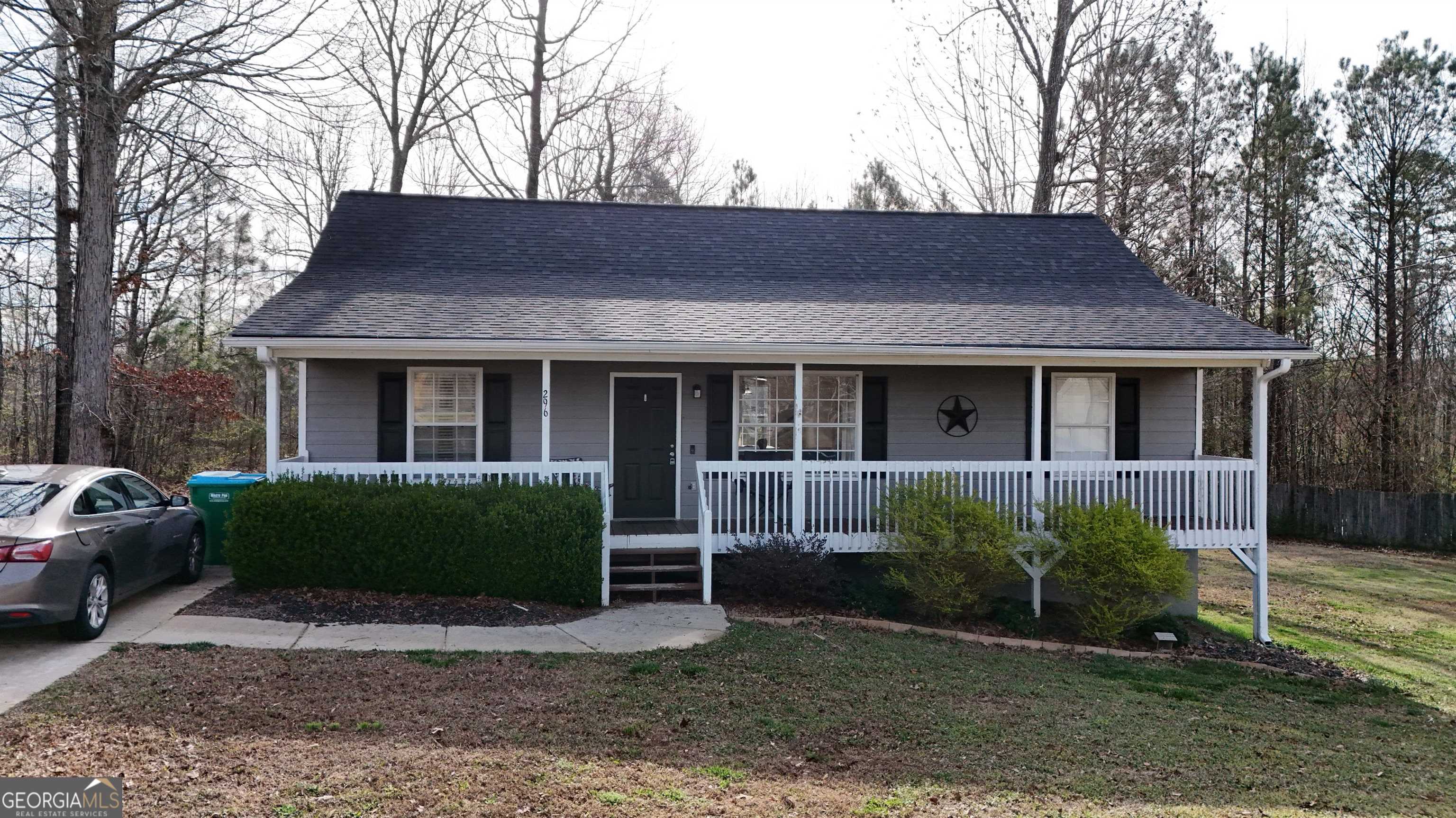 296 Pleasant Way Temple, GA 30179 - Photo 1 of 1 a front view of a house with garden