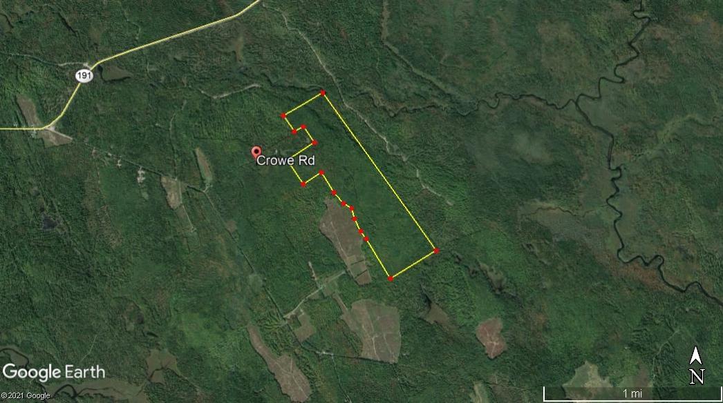 210-ac Crowe Road Cooper, ME 04657 - Photo 1 of 9 210 aerial