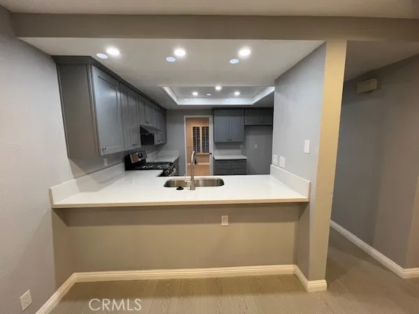 a view of kitchen with a sink